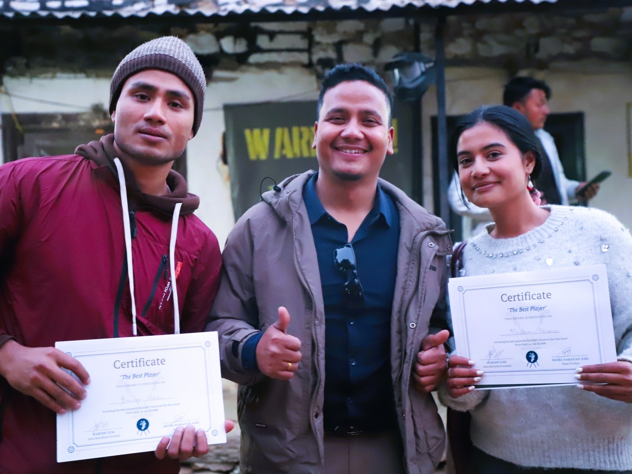 एक्टर्स इन द वार जोन सिजन एक : भविष्य र मुस्कान च्याम्पियन