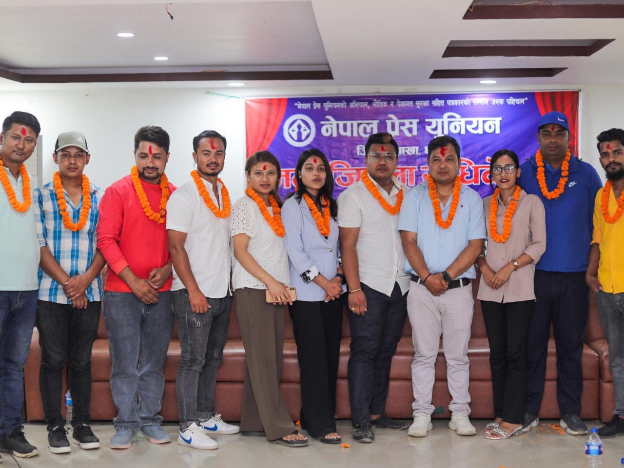 सन्तोषराज श्रेष्ठलाई नेपाल प्रेस युनियन धादिङको जिम्मेदवारी