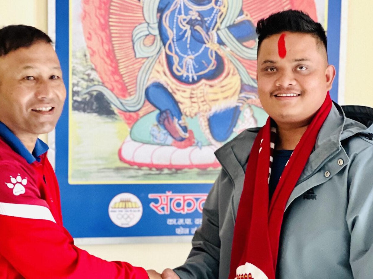 बैंकक उडे नेपाल तेक्वान्दो संघ धादिङका अध्यक्ष प्रदिप गिरी