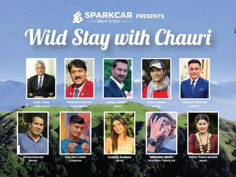 कलाकारसहित करिब २०० जना 'स्पार्क एड्भेन्चर'मा शैलुङ जाँदै