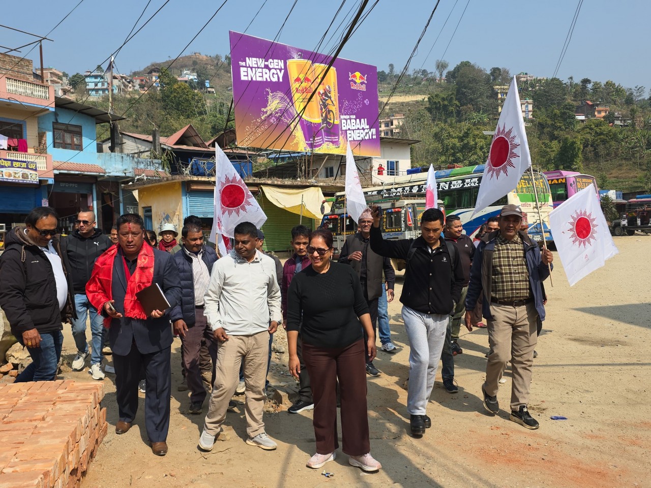 धादिङबेसीमा आचारसंहिता पालना गर्दै घरदैलोमा घले