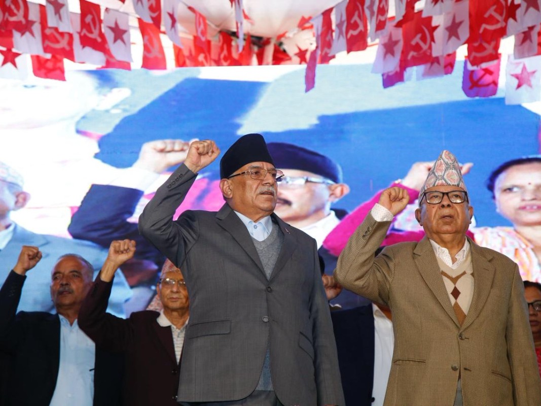 नेपाली कम्युनिस्ट पार्टी घोषणा : संयोजक प्रचण्ड, सहसंयोजक माधव