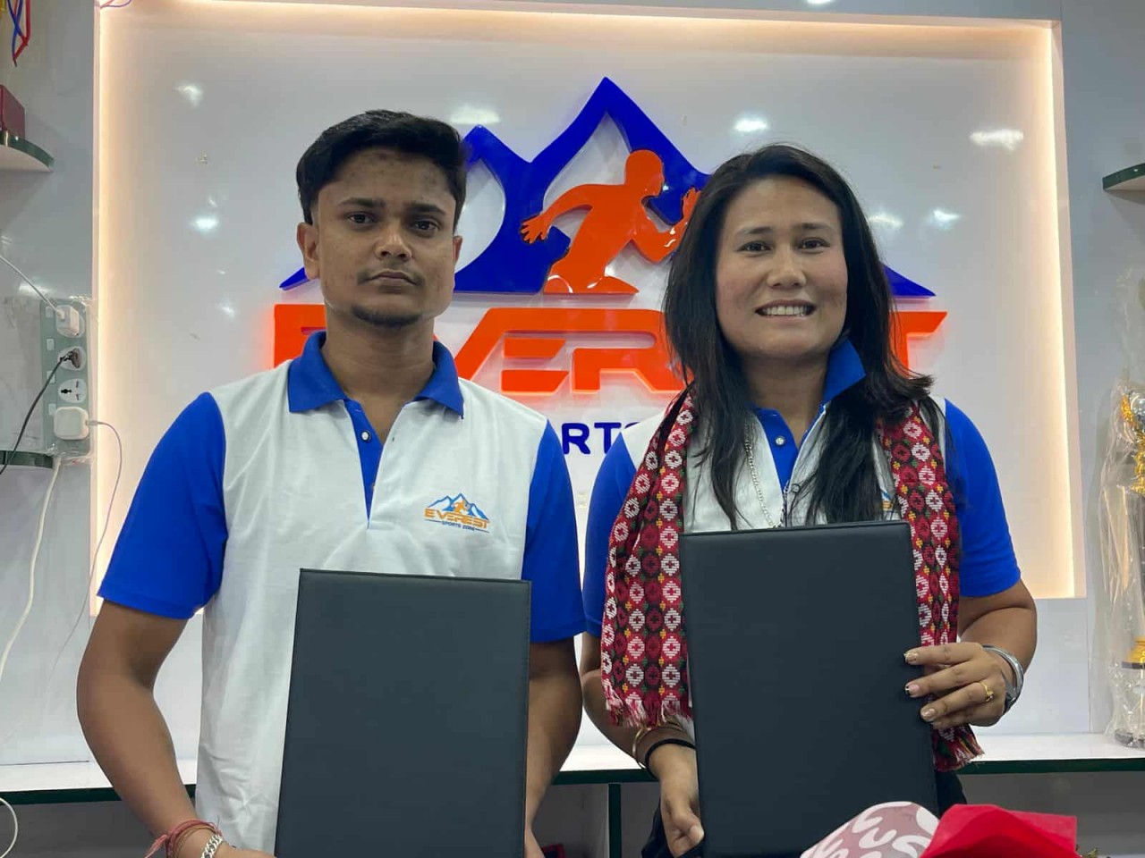 हिमा अस  एजुकेसन कन्सल्टेन्सी र एभरेष्ट स्पोर्टको ब्राण्ड एम्बासडरमा रुविना नियुक्त