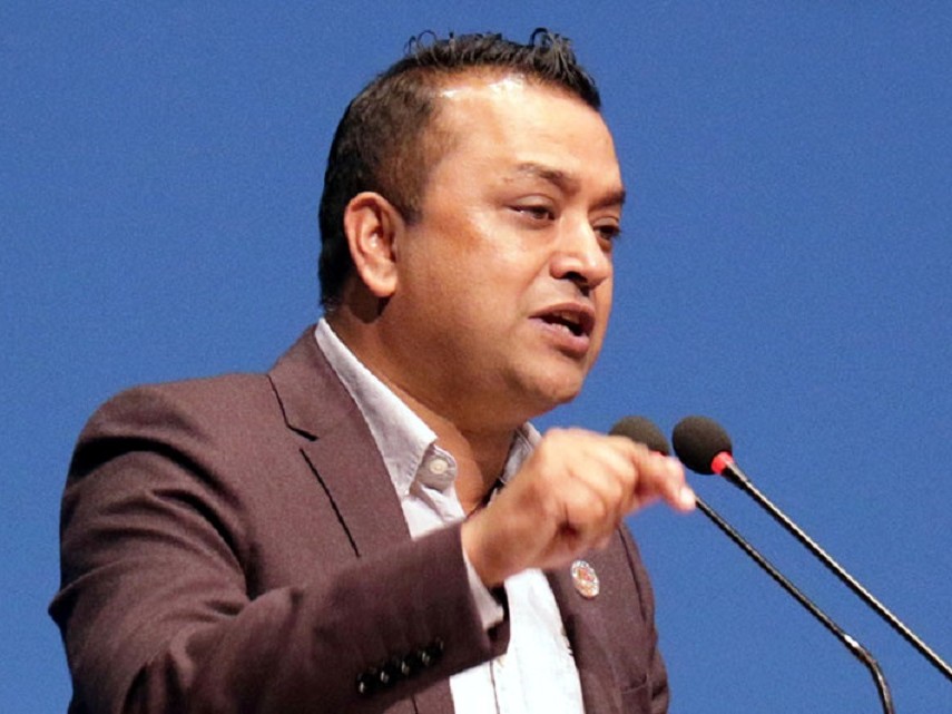 इम्बोस्ड नम्बर प्लेट जडानमा जबर्जस्ती नगर्न गगन थापाको माग