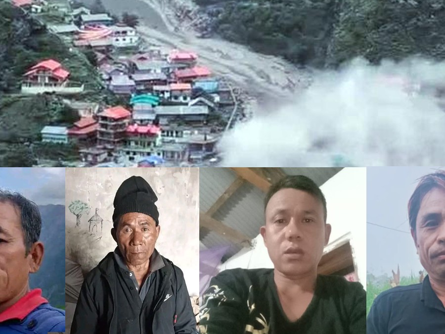 भारतको उत्तराखण्डमा बाढी–पहिरोः धादिङका चार नेपाली सम्पर्कविहीन