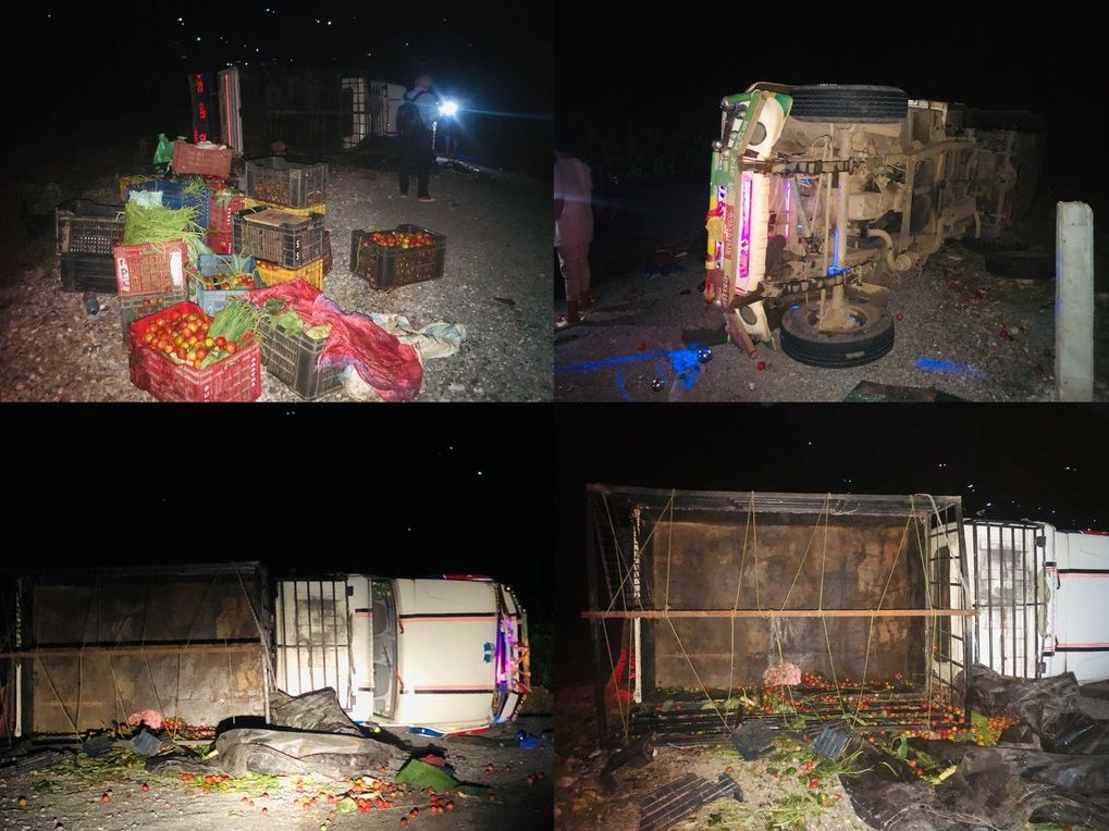 धादिङ,त्रिपुरासुन्दरी : सल्यानटारको खोल्सीमा बोलेरो भ्यान  दुर्घटना