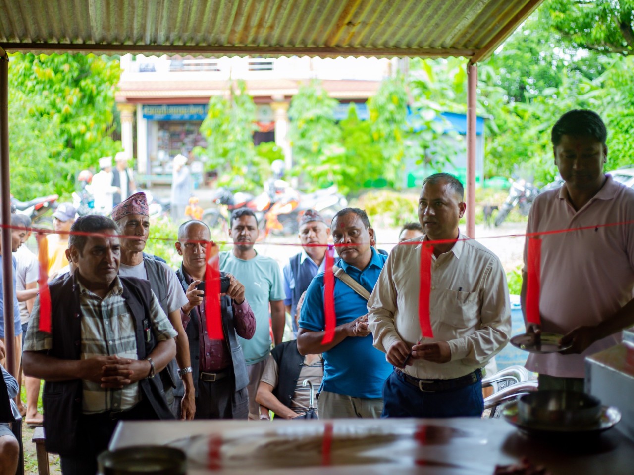 धादिङ,त्रिपुरासुन्दरी : सल्यानटार १  पाचधारे डीलमा दुध चिस्यान केन्द्र स्थापना 