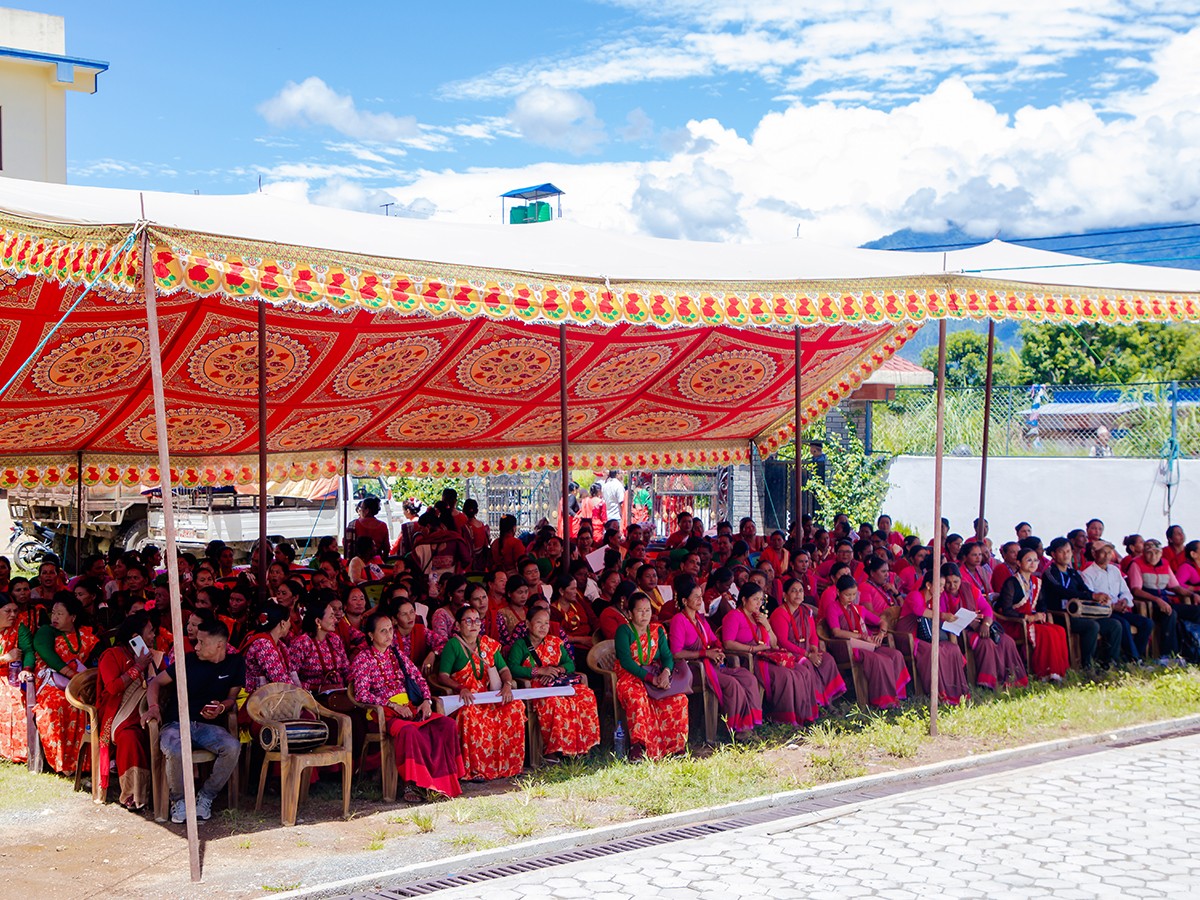 त्रिपुरासुन्दरीमा तीज गीत प्रतियोगिता सम्पन्न, चिसापानी आमा समूह प्रथम