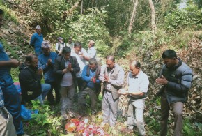 धादिङ, त्रिपुरासुन्दरी : बृहत् कामटारी लिफ्ट खानेपानी आयोजना  सिलान्यास