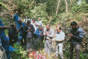 धादिङ, त्रिपुरासुन्दरी : बृहत् कामटारी लिफ्ट खानेपानी आयोजना  सिलान्यास