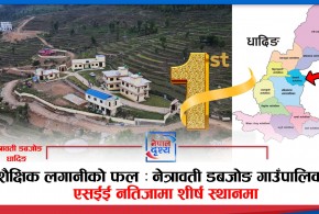 धादिङको नेत्रावती डबजोङ गाउँपालिका एसईई नतिजामा जिल्लामै पहिलो