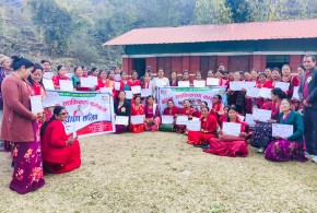 गङ्गाजमुना–५ मा महिला सशक्तिकरण तालिम सम्पन्न