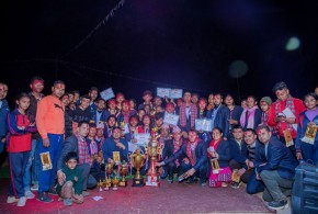 धादिङ त्रिपुरासुन्दरी : गाउँपालिका स्तरीय राष्ट्रपति रनिङमा कुन विद्यालयले कति खेल जिते ?