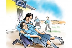 चितवनका विद्यालयमा बढ्न थाल्यो विधार्थी बिरामी हुने संख्या