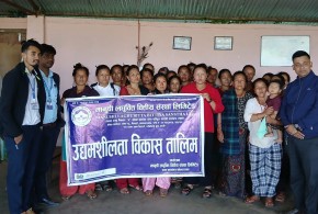 ज्वालामुखी,धादिङ : एकदिने व्यवसायीक बाख्रापालन तालिम तथा वित्तीय साक्षरता तालिम सम्पन्न