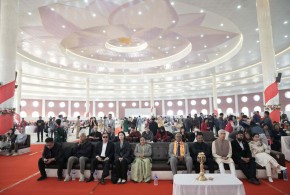 विश्व शान्तिकाे कामना गर्दै सुरु भयाे लुम्बिनीमा "विश्व शान्ति कार्यक्रम"