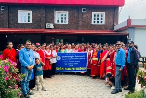 ​स्वाबलम्बन लघुवित्त आरुघाट शाखाद्वारा वित्तीय साक्षरता कार्यक्रम सम्पन्न