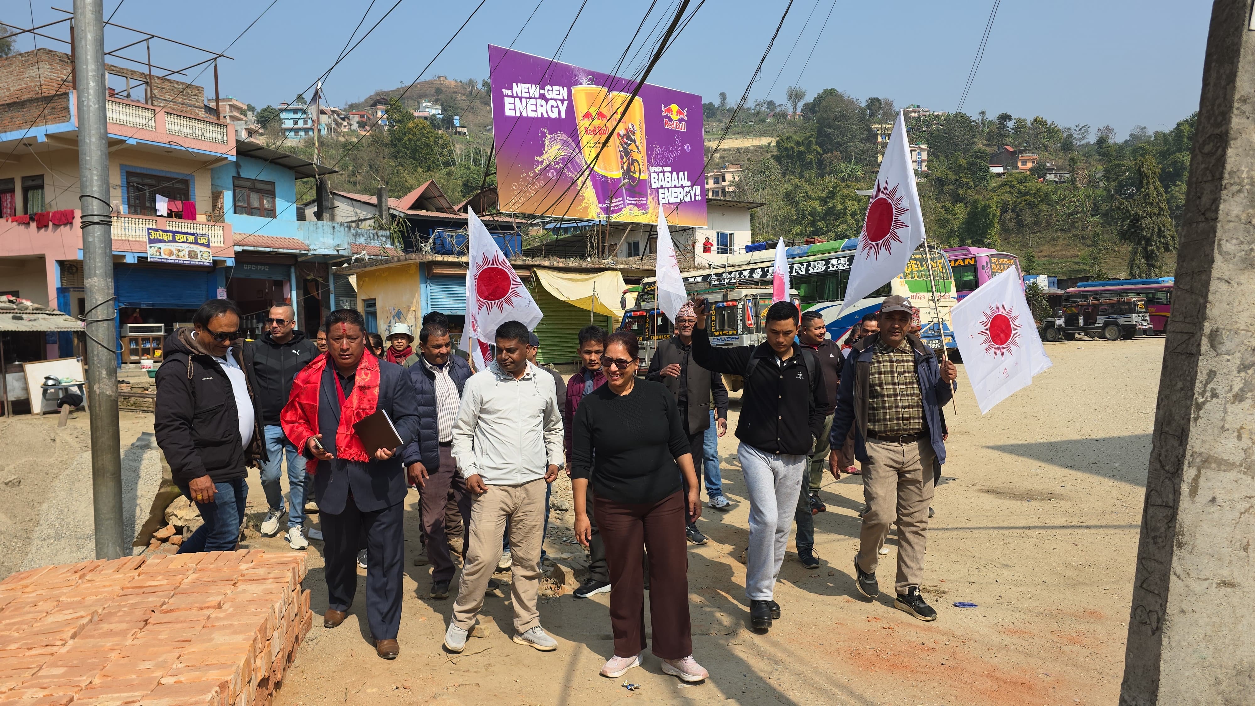 धादिङबेसीमा आचारसंहिता पालना गर्दै घरदैलोमा घले