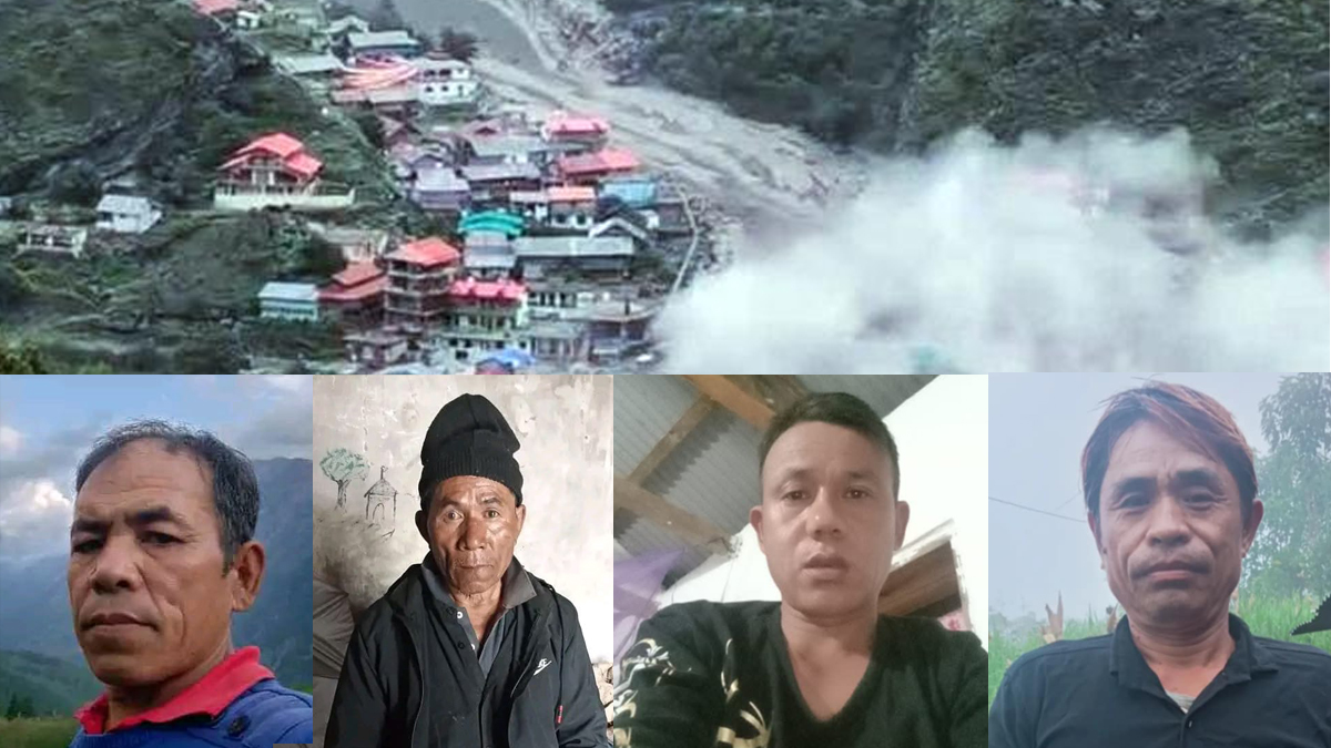 भारतको उत्तराखण्डमा बाढी–पहिरोः धादिङका चार नेपाली सम्पर्कविहीन