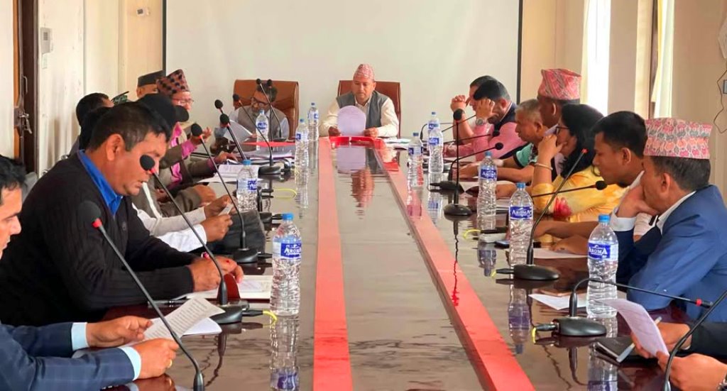 धादिङको त्रिपुरासुन्दरी गाउँपालिकामा भूमि सेवा केन्द्र गठन