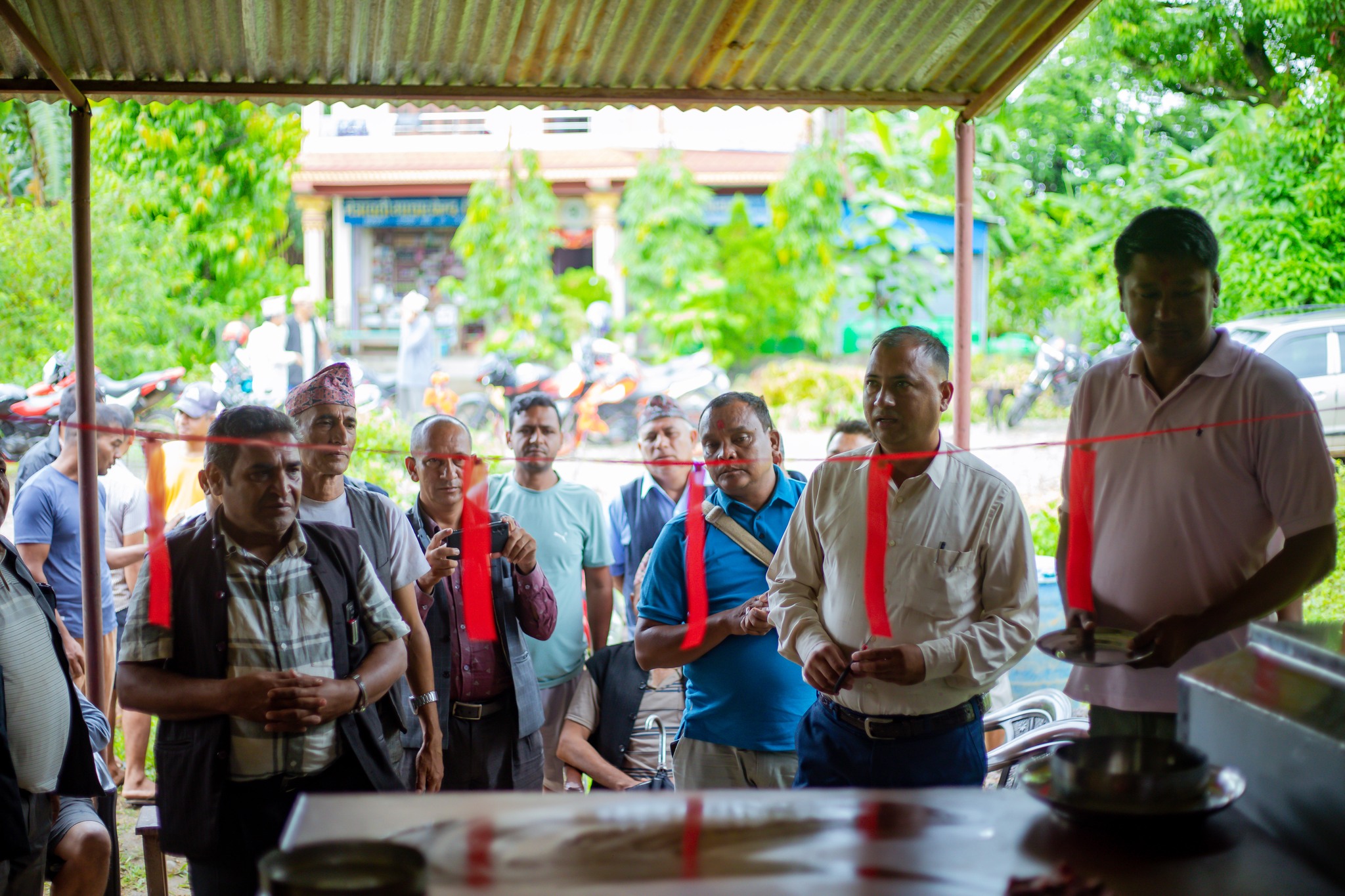 धादिङ,त्रिपुरासुन्दरी : सल्यानटार १  पाचधारे डीलमा दुध चिस्यान केन्द्र स्थापना 
